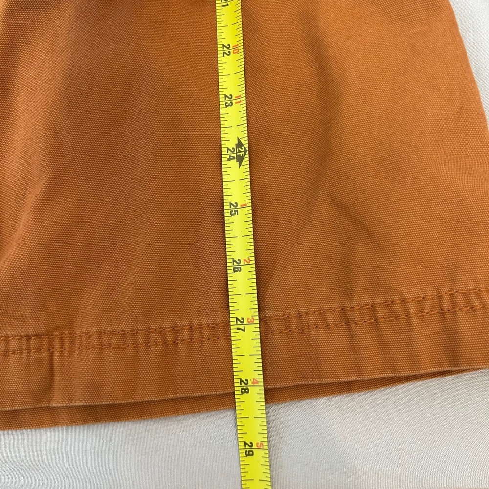 Universal Thread Women's S Anorak Utility Jacket Cargo Pockets Drawstring Rust - Picture 10 of 10